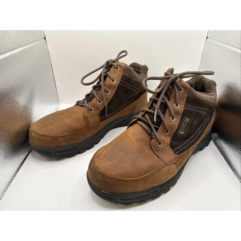 Men's‎ Rockport Works Trail Technique Mid Steel Toe Boots RK6671 9.5M